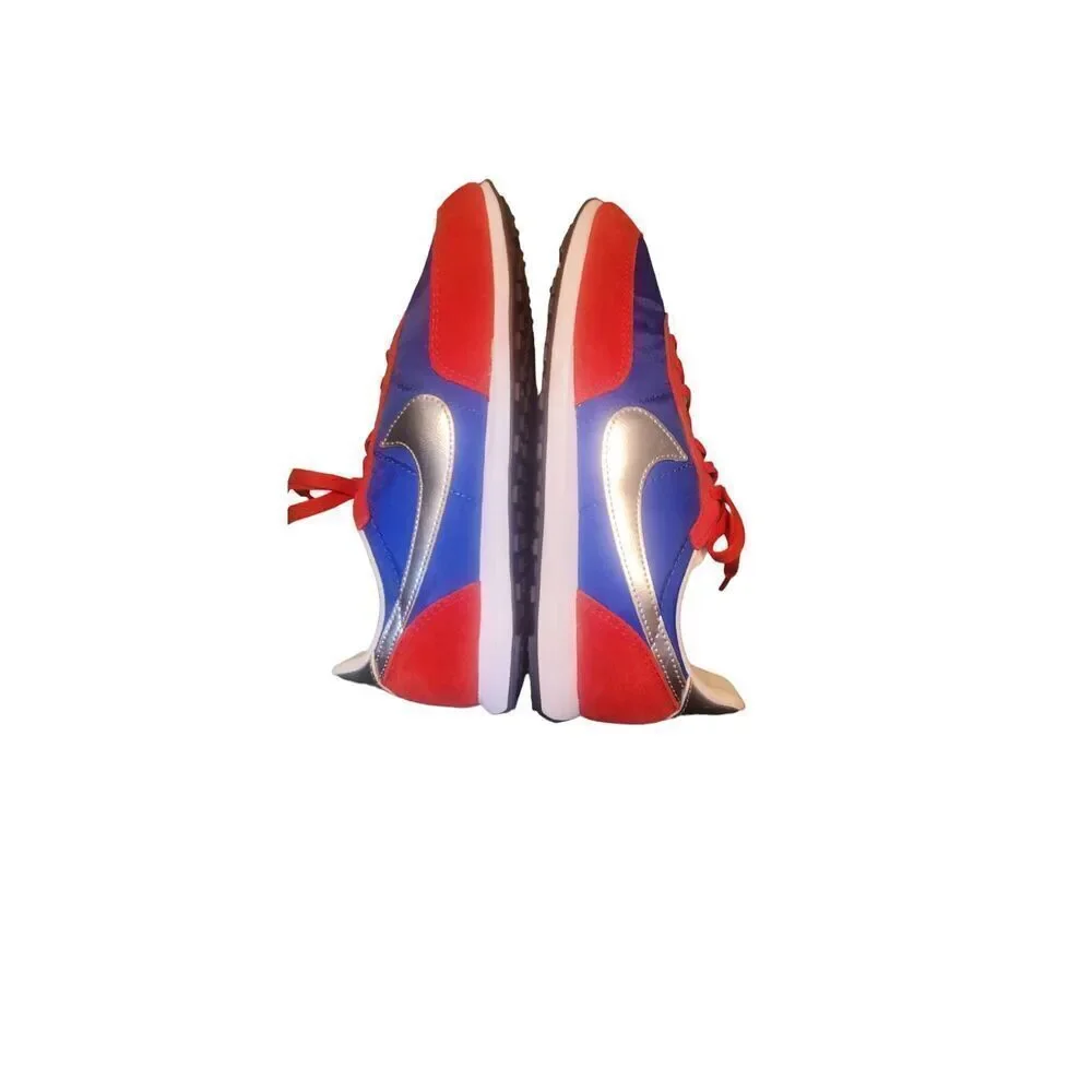 Nike Waffle Trainer 2 SP Hyper Royal & University Red Sneakers Shoes Size 9. NO